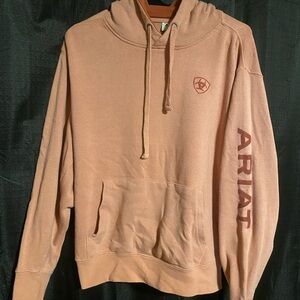 Ariat Dusty Rose Hoodie with Logo